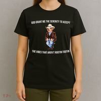 God Grant Me The Serenity To Accept The Vibes That Aren’t Rootin Tootin T-Shirt thumb 4
