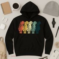 Guitar Gift Music Band Guitarist Stuff Hoodie thumb 3
