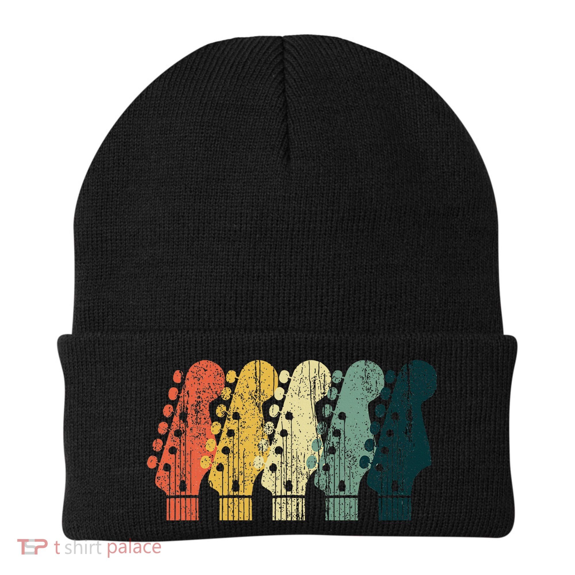 Guitar Gift Music Band Guitarist Stuff Beanie