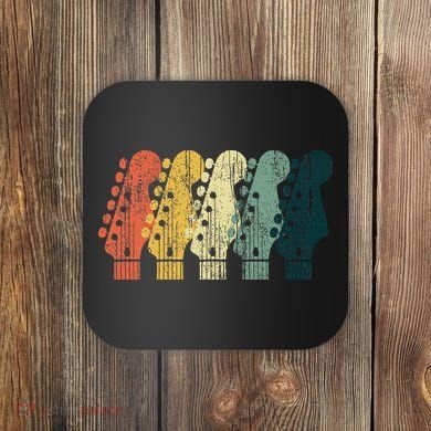 Guitar Gift Music Band Guitarist Stuff Coaster