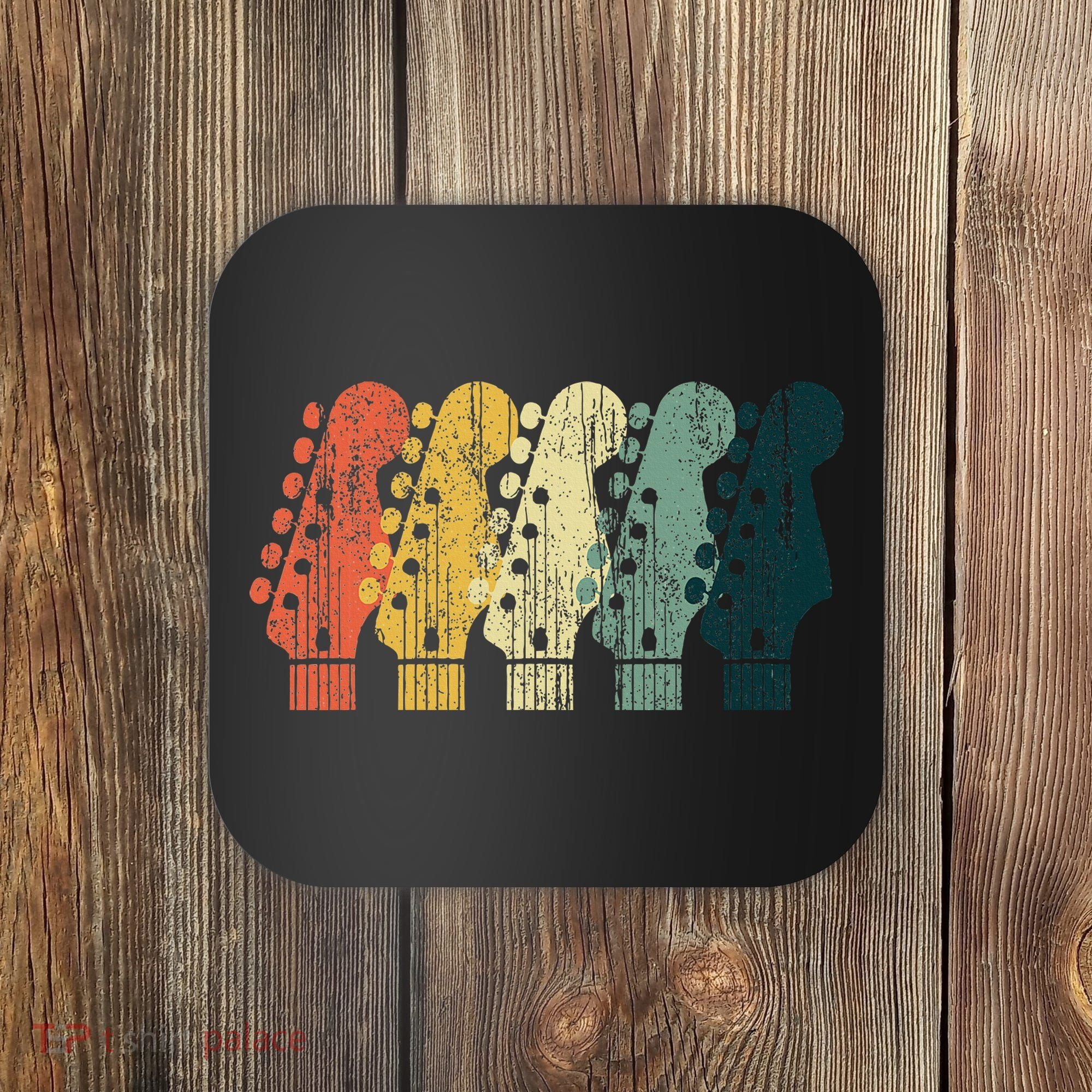 Guitar Gift Music Band Guitarist Stuff Coaster