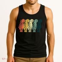 Guitar Gift Music Band Guitarist Stuff Tank Top thumb 3