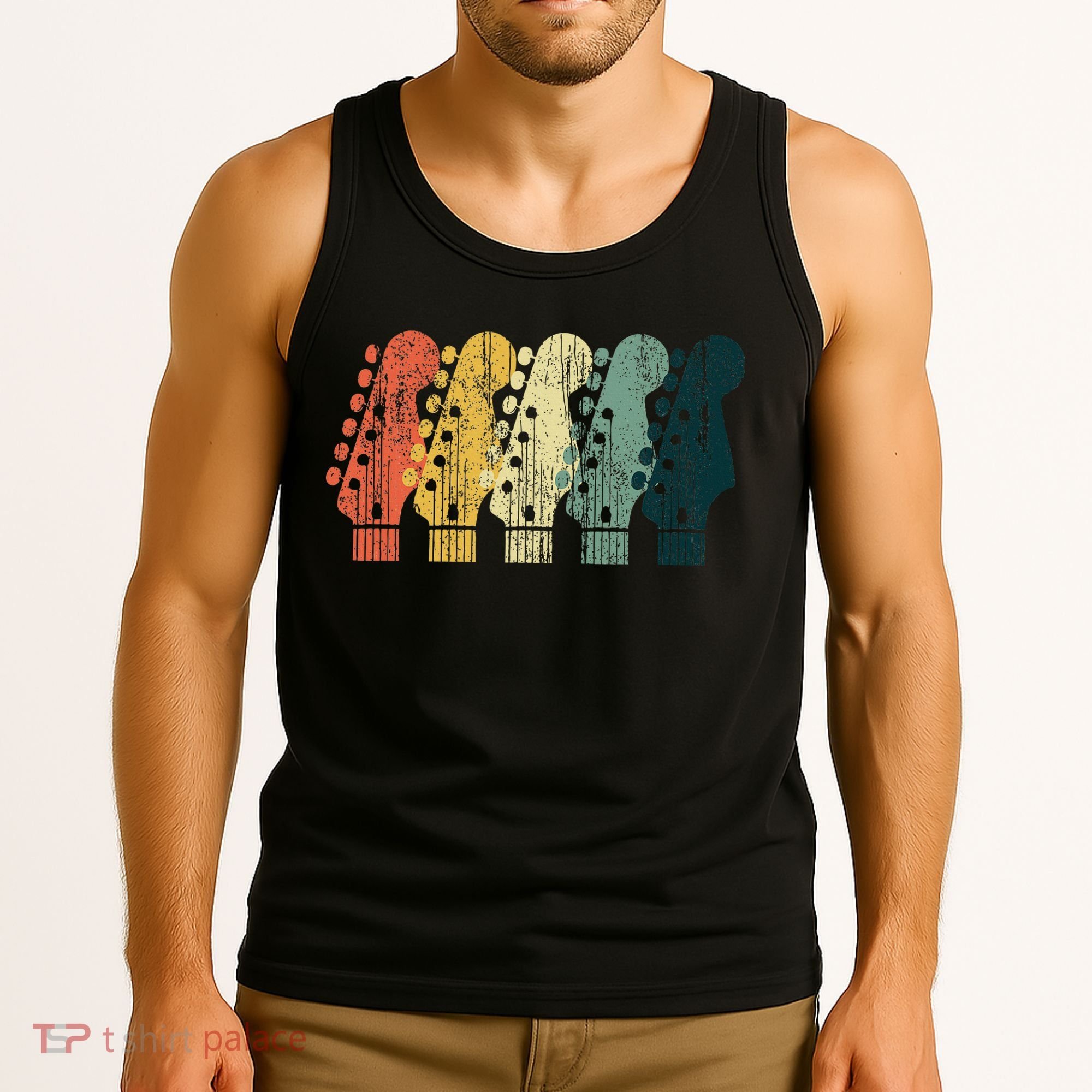 Guitar Gift Music Band Guitarist Stuff Tank Top