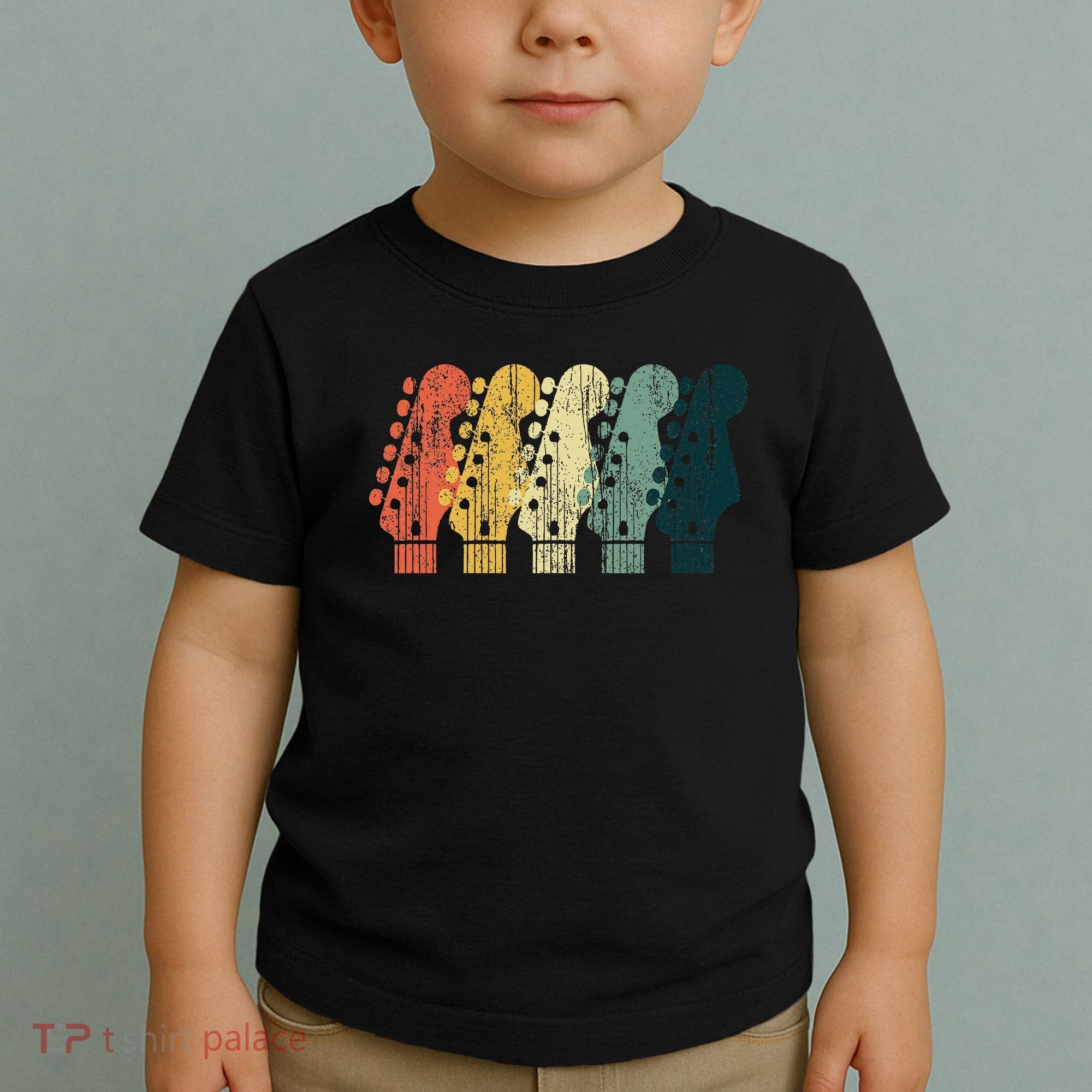 Guitar Gift Music Band Guitarist Stuff Toddler T-Shirt
