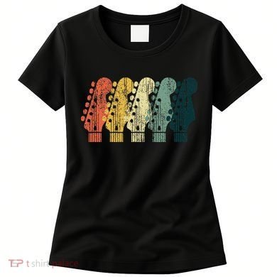 Guitar Gift Music Band Guitarist Stuff Women's T-Shirt