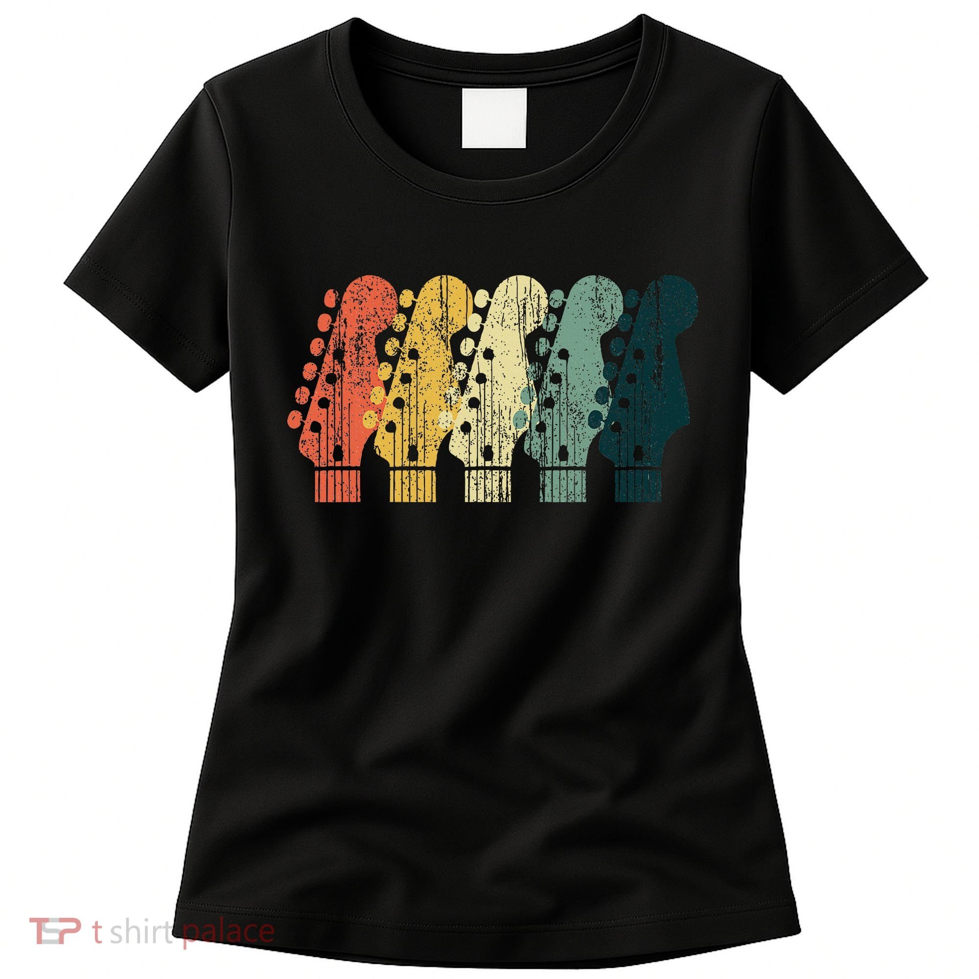 Guitar Gift Music Band Guitarist Stuff Women's T-Shirt