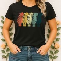 Guitar Gift Music Band Guitarist Stuff Women's T-Shirt thumb 2