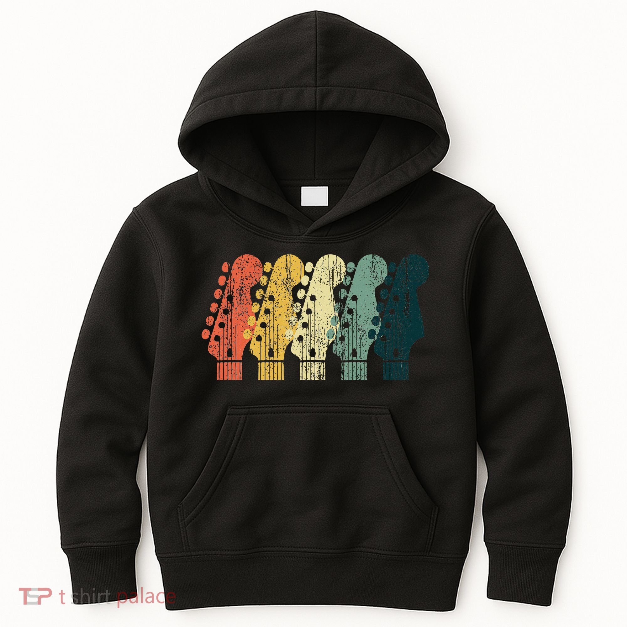 Guitar Gift Music Band Guitarist Stuff Kids Hoodie