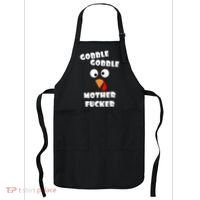 Gobble Gobble Motherfucker Turkey Thanksgiving Day Apron thumb 0
