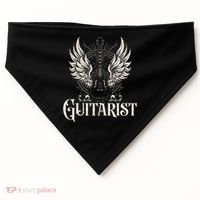 Guitarist Guitars Musician Guitar Player USA-Made Doggie Bandana thumb 0