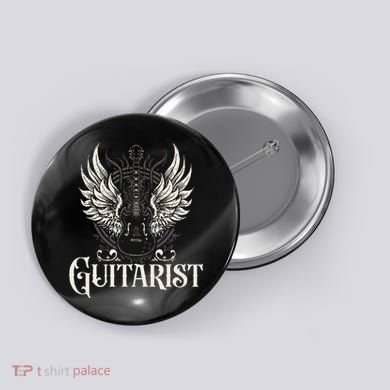 Guitarist Guitars Musician Guitar Player Button