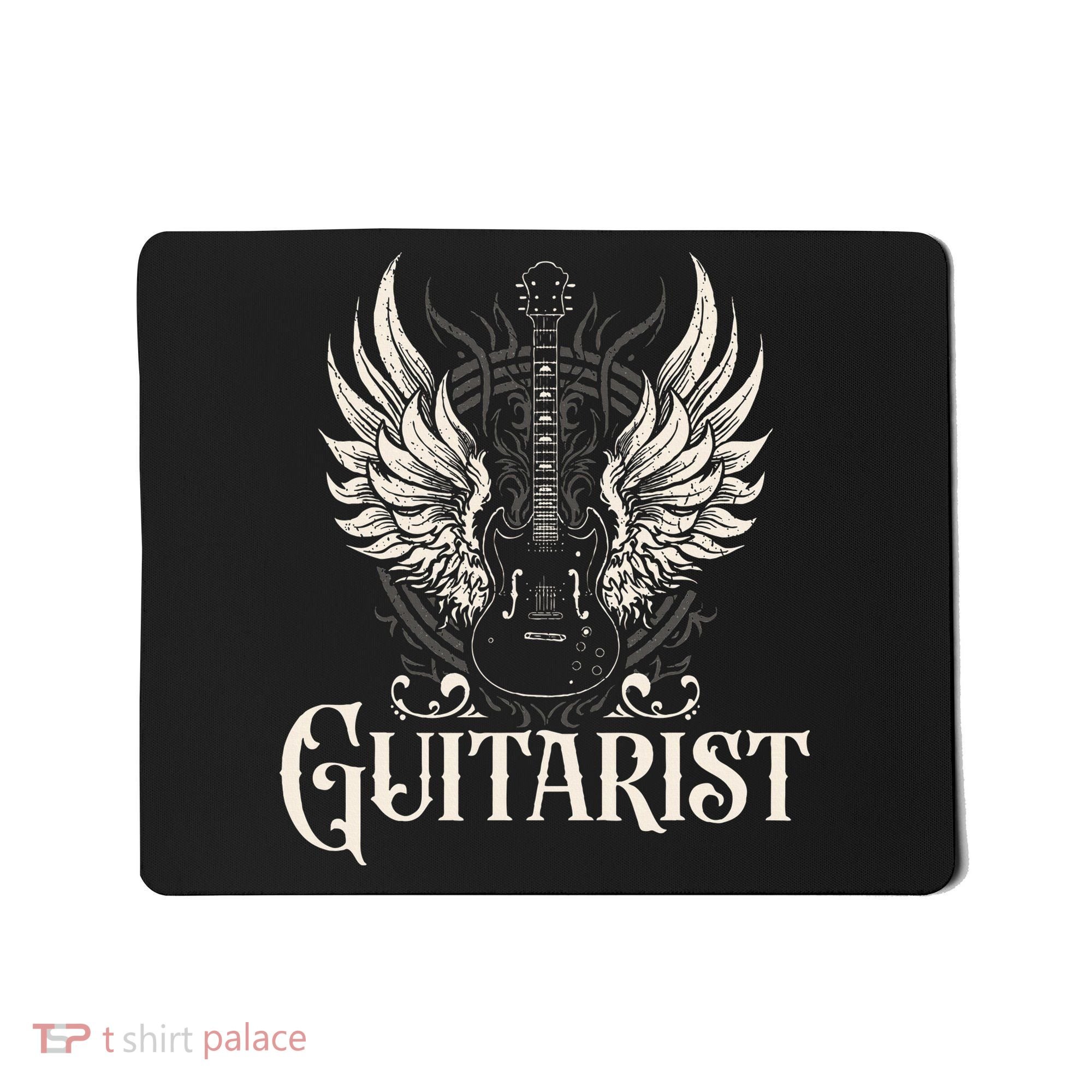 Guitarist Guitars Musician Guitar Player Mousepad