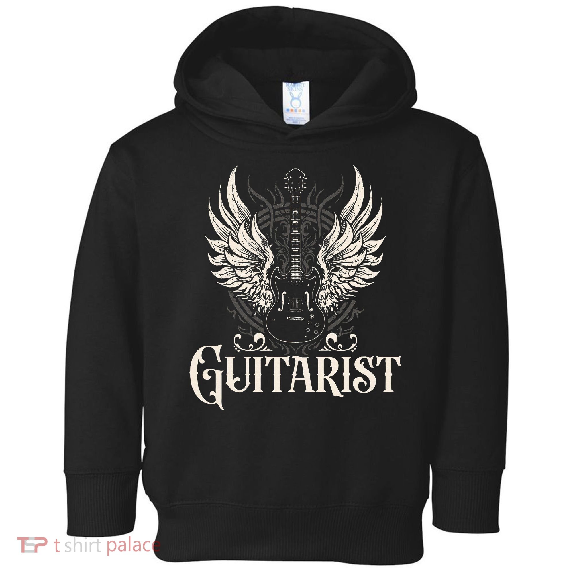 Guitarist Guitars Musician Guitar Player Toddler Hoodie