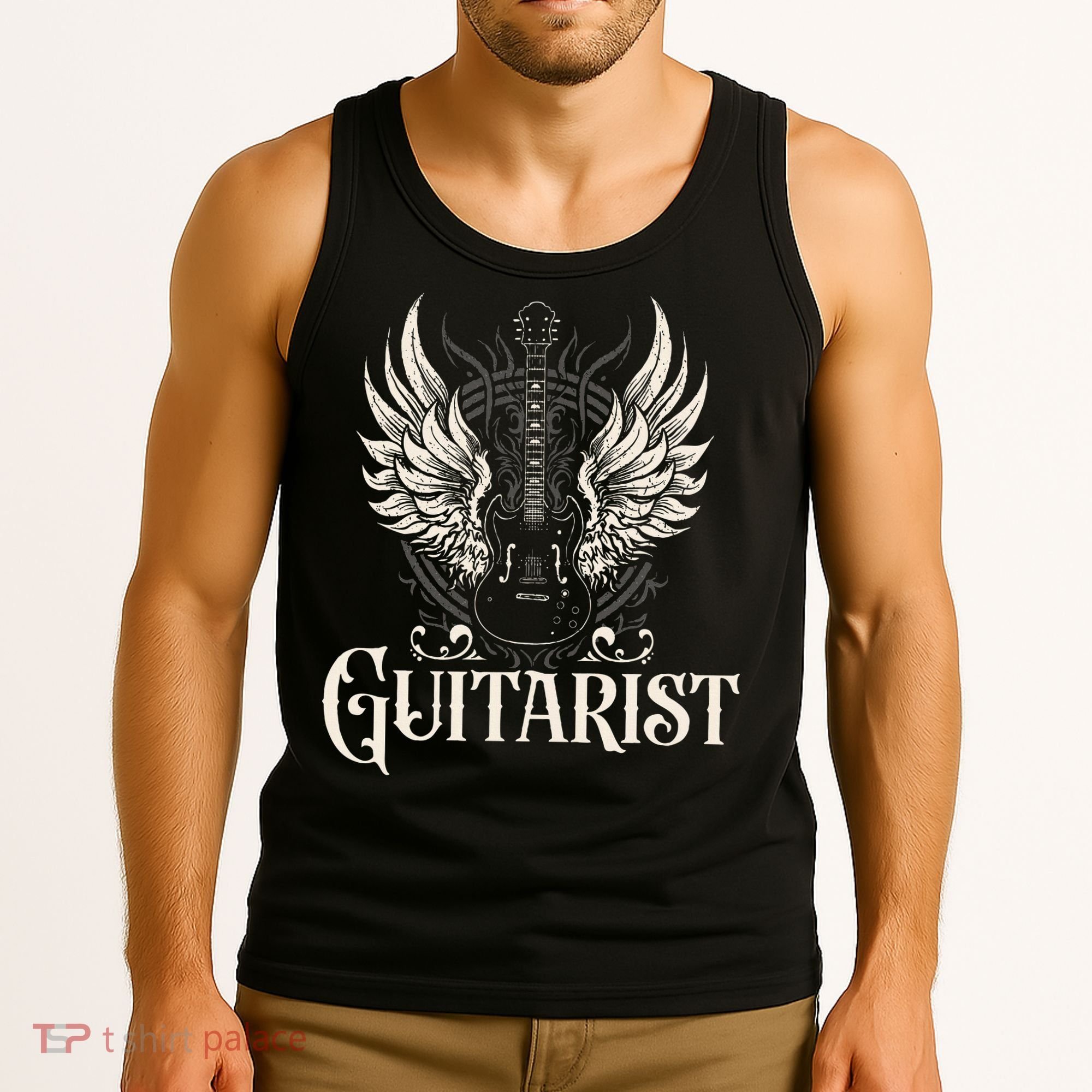 Guitarist Guitars Musician Guitar Player Tank Top