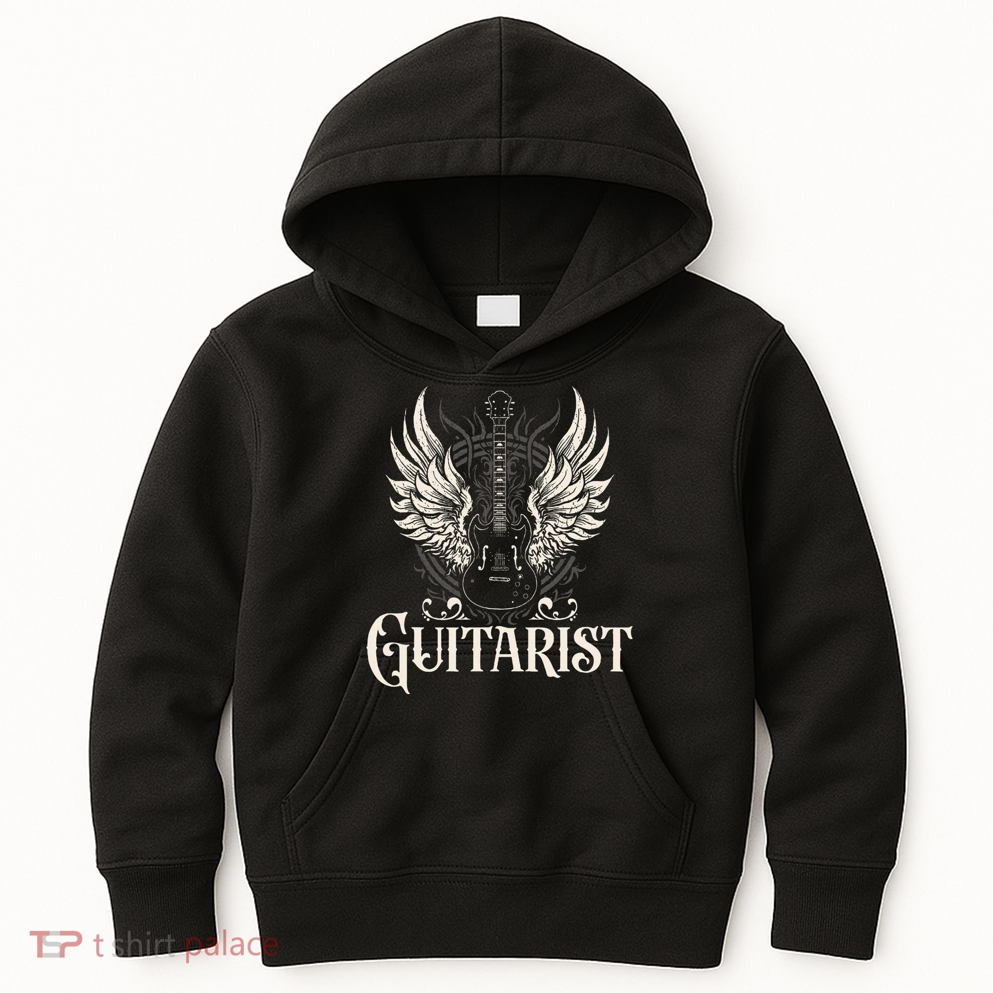Guitarist Guitars Musician Guitar Player Kids Hoodie