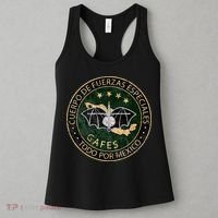 GAFES GAFE Mexican Special Force Fuerzas Mexican Patriot Women's Tank Top thumb 3