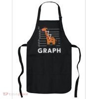 GRaph Giraffe Mathematician Funny Animal Pun Apron thumb 0