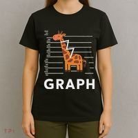 GRaph Giraffe Mathematician Funny Animal Pun T-Shirt thumb 4