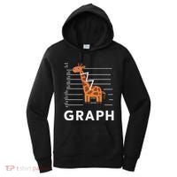 GRaph Giraffe Mathematician Funny Animal Pun Women's Hoodie thumb 0