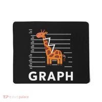 GRaph Giraffe Mathematician Funny Animal Pun Mousepad thumb 0