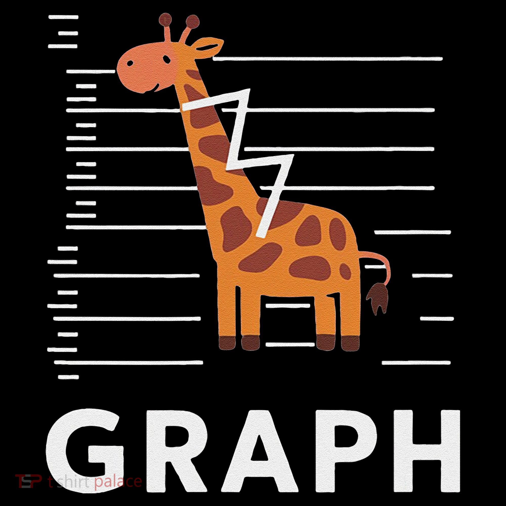 GRaph Giraffe Mathematician Funny Animal Pun Mousepad