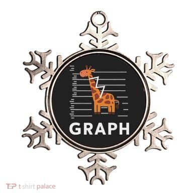 GRaph Giraffe Mathematician Funny Animal Pun Ornament