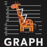 GRaph Giraffe Mathematician Funny Animal Pun Visor thumb 3
