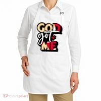 God Got Me Swag Team Cool Sneaker Matching Perfect Gift Idea Trending Apron thumb 2