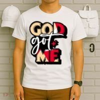 God Got Me Swag Team Cool Sneaker Matching Perfect Gift Idea Trending T-Shirt thumb 6