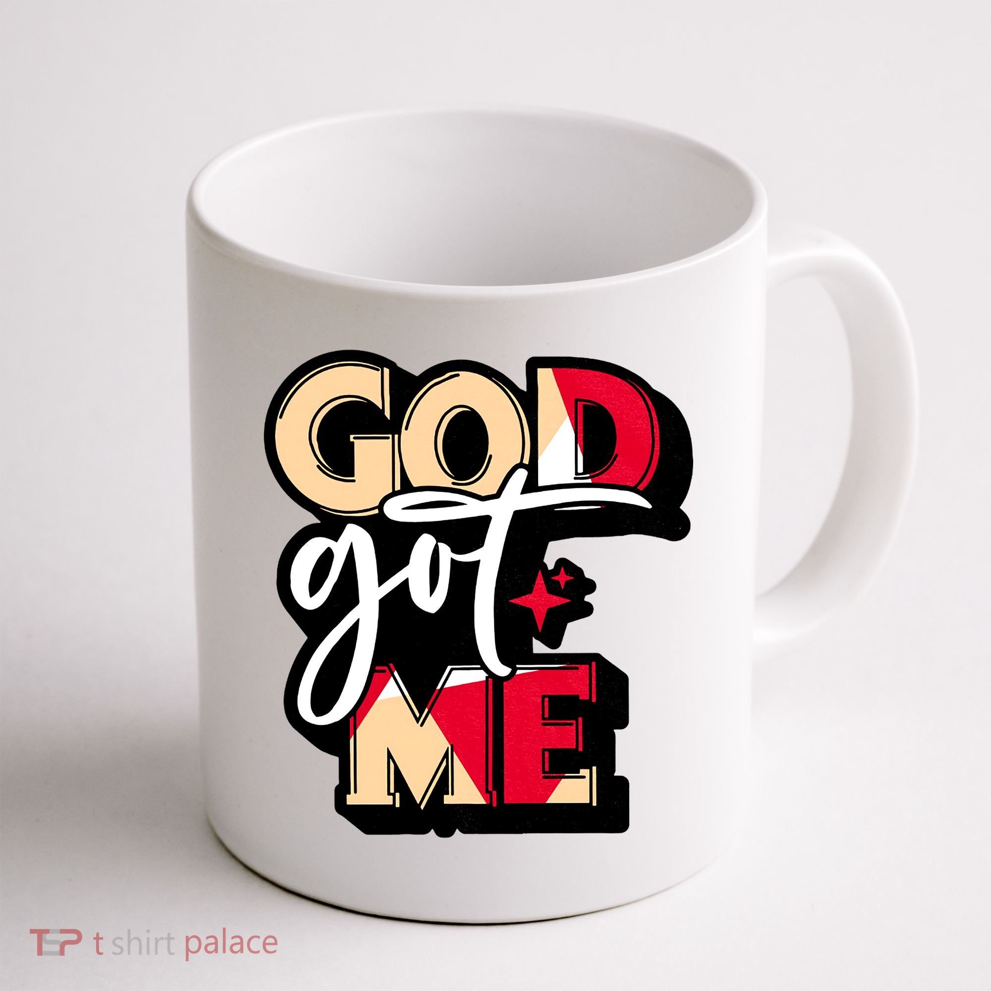God Got Me Swag Team Cool Sneaker Matching Perfect Gift Idea Trending Coffee Mug