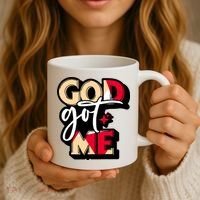 God Got Me Swag Team Cool Sneaker Matching Perfect Gift Idea Trending Coffee Mug thumb 3