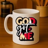 God Got Me Swag Team Cool Sneaker Matching Perfect Gift Idea Trending Coffee Mug thumb 4