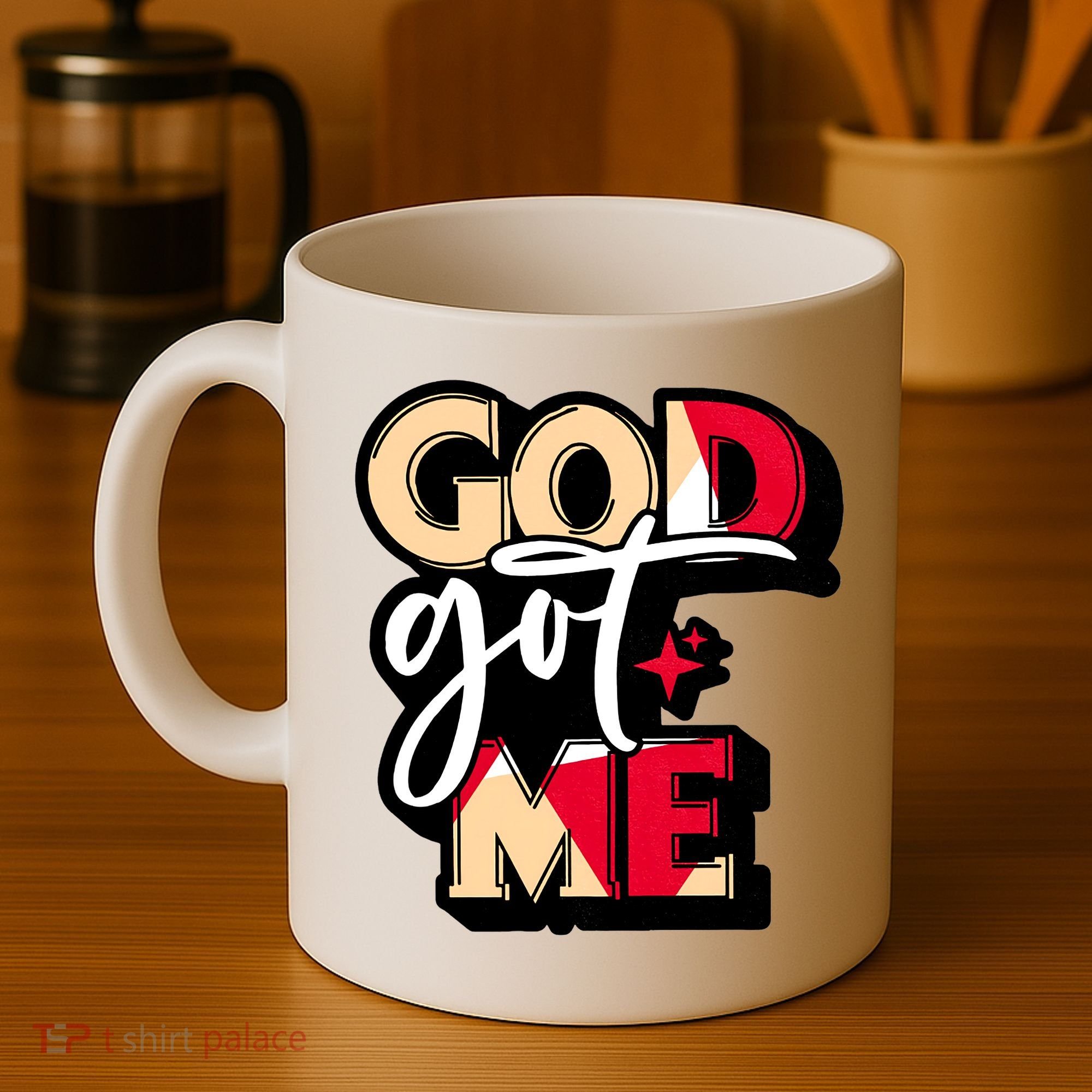 God Got Me Swag Team Cool Sneaker Matching Perfect Gift Idea Trending Coffee Mug