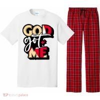 God Got Me Swag Team Cool Sneaker Matching Perfect Gift Idea Trending Pajama Set thumb 0