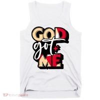 God Got Me Swag Team Cool Sneaker Matching Perfect Gift Idea Trending Tank Top thumb 0