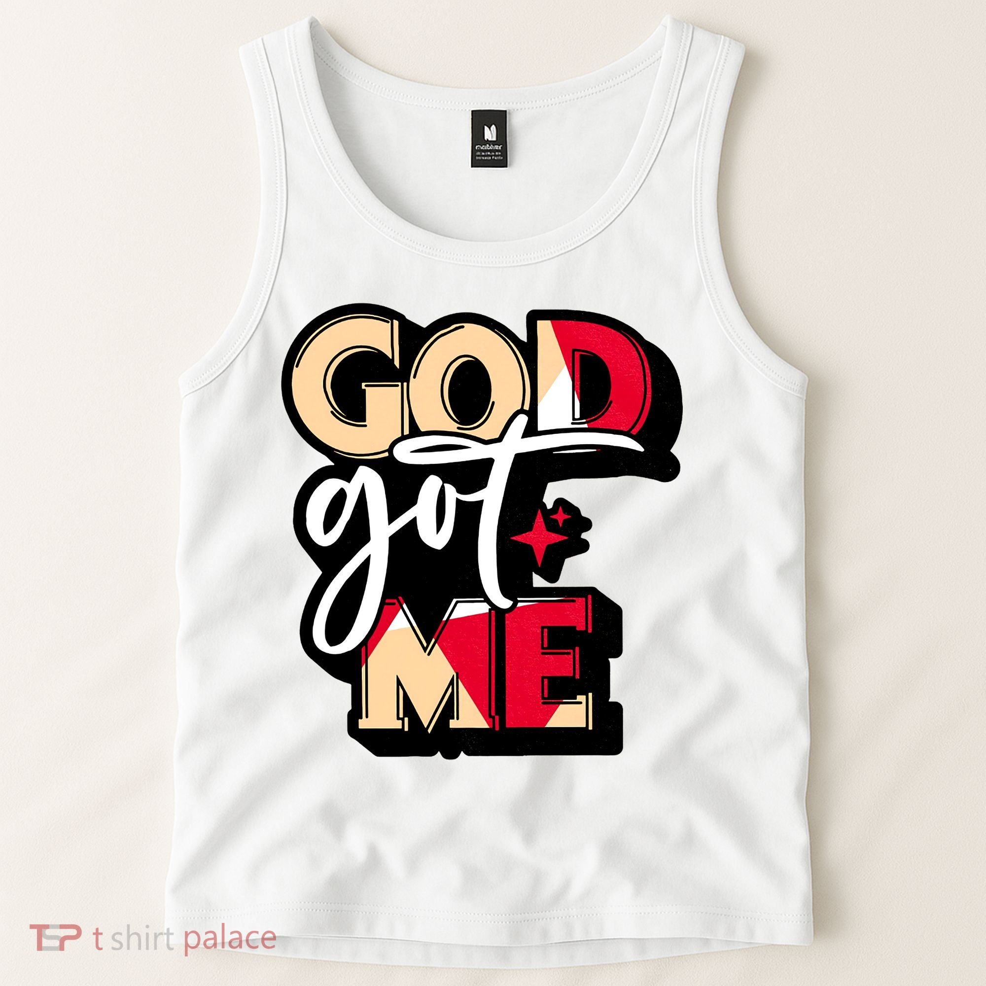 God Got Me Swag Team Cool Sneaker Matching Perfect Gift Idea Trending Tank Top