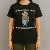 God Grant Me The Serenity To Accept The Vibes That Aren’t Rootin Tootin T-Shirt thumb 4