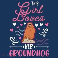 Groundhog Girl Marmot Groundhog Day Woodchuck Hat thumb 2
