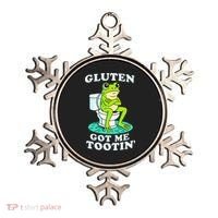 Gluten Got Me Tootin Funny Gluten Intolerant Intolerance Gift Ornament thumb 0