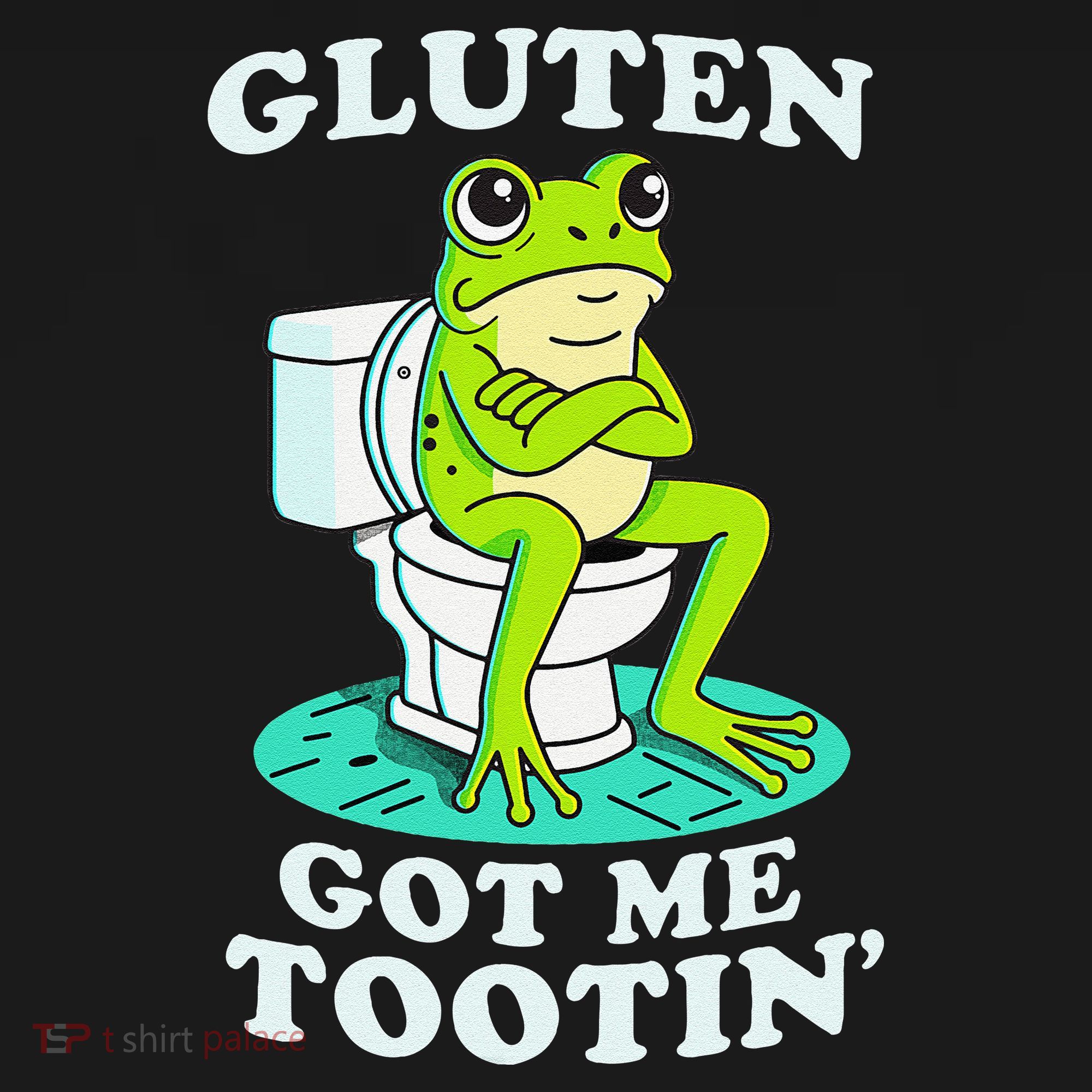 Gluten Got Me Tootin Funny Gluten Intolerant Intolerance Gift Women's Tank Top