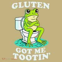 Gluten Got Me Tootin Funny Gluten Intolerant Intolerance Gift Long Sleeve Shirt thumb 2