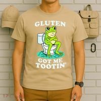 Gluten Got Me Tootin Funny Gluten Intolerant Intolerance Gift T-Shirt thumb 6