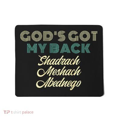 GodS Got My Back Mousepad