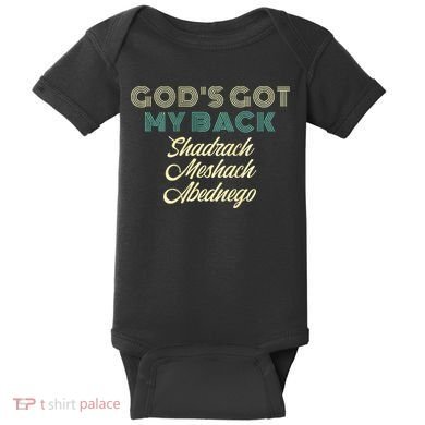 GodS Got My Back Baby Bodysuit