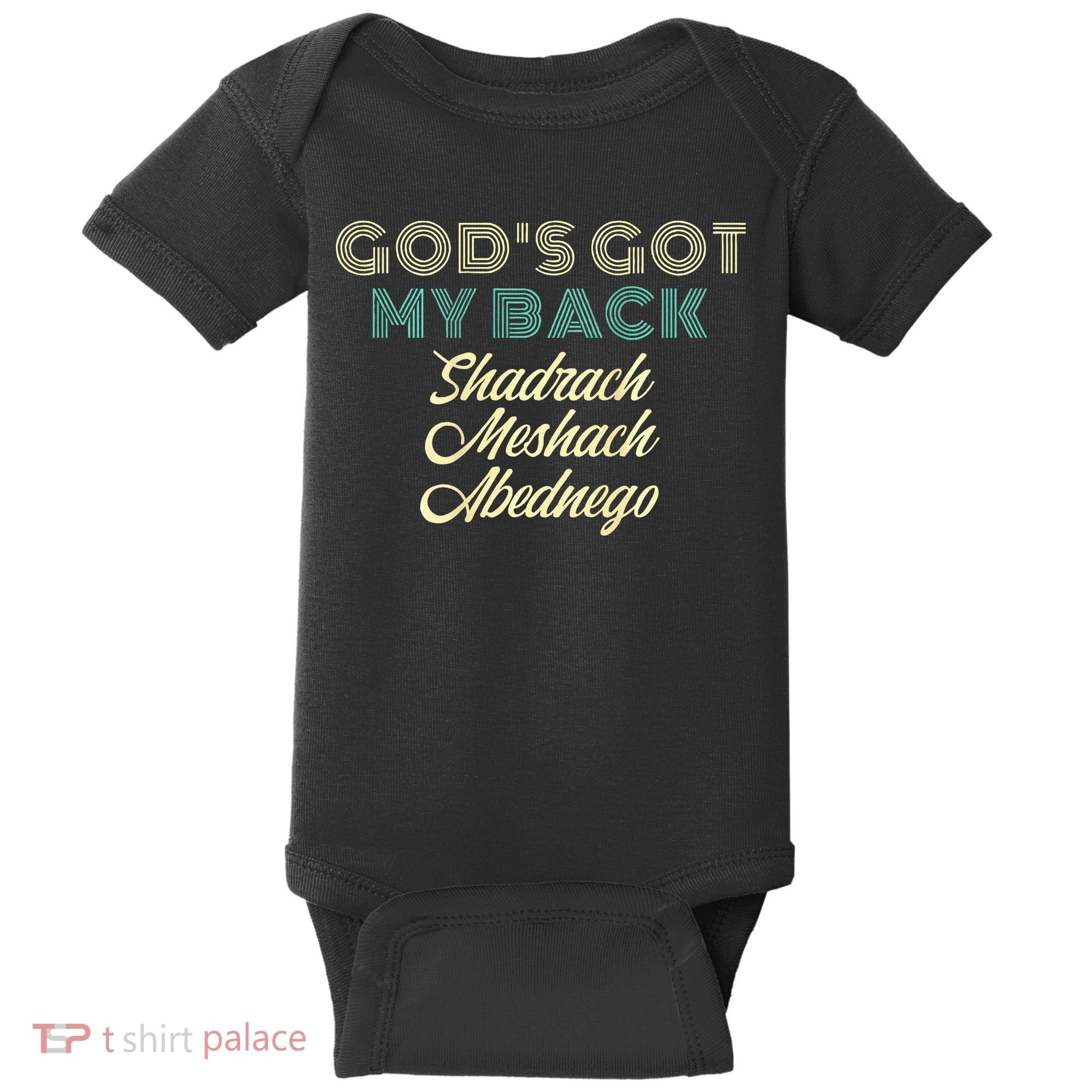 GodS Got My Back Baby Bodysuit