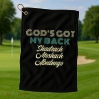 GodS Got My Back Golf Towel thumb 1
