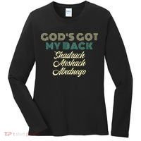 GodS Got My Back Women's Long Sleeve Shirt thumb 0