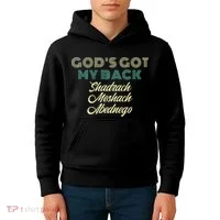 GodS Got My Back Kids Hoodie thumb 4