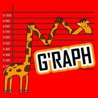 GRaph Giraffe Mathematician Funny Animal Pun Santa Hat thumb 1
