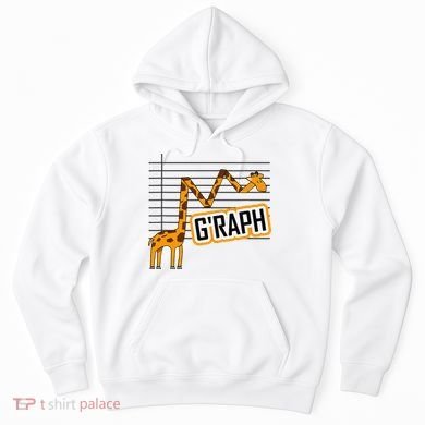 GRaph Giraffe Mathematician Funny Animal Pun Hoodie